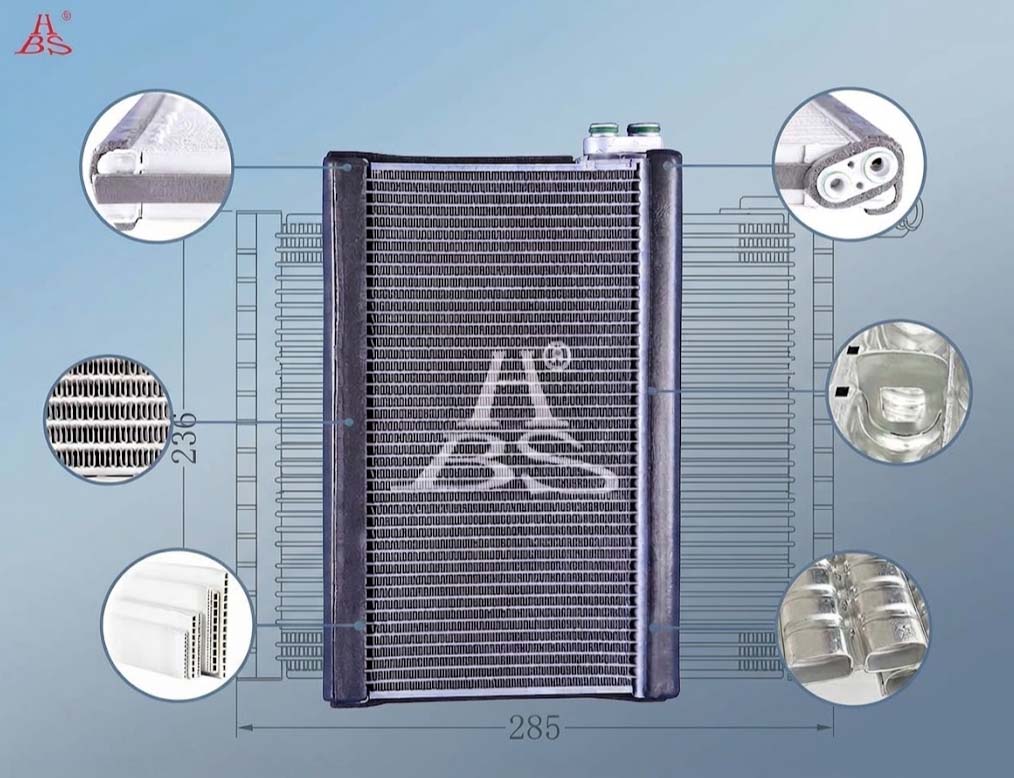 Parallel Flow Evaporator for Automotive AC – High Efficiency & Corrosion Resistance