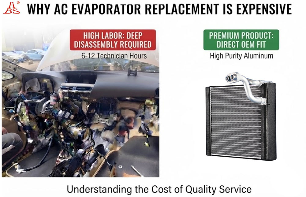 Why Does Replacing an AC Evaporator Cost a Fortune? Here’s the Real Breakdown